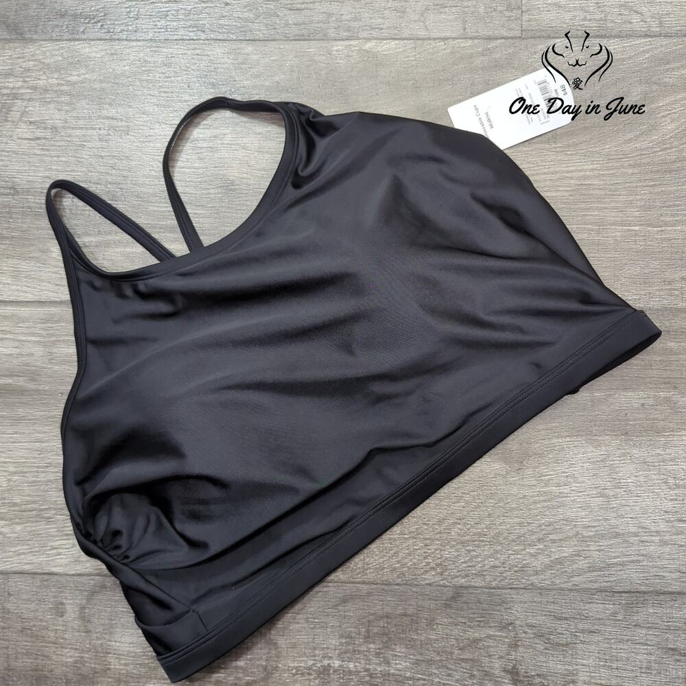 Xersion Removable Cup Midkini Bikini Top Size 18W